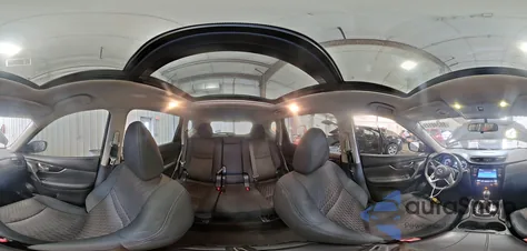 2017 Nissan Rogue Sv z USA, uszkodzony, nr VIN 5N1AT2MV2HC744752